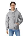 Heren Hooded Sweater met rits Softstyle Gildan SF600 sport grey